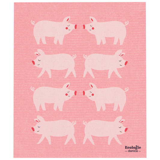 Penny Pig Swedish Sponge Towel