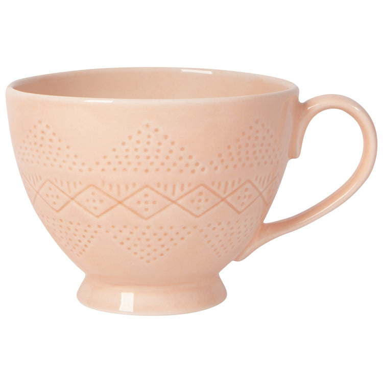 Peach Adorn Mug 16 oz