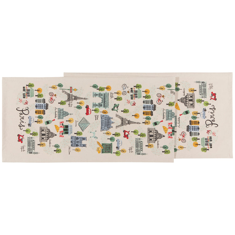 Meet Me In Paris Table Runner