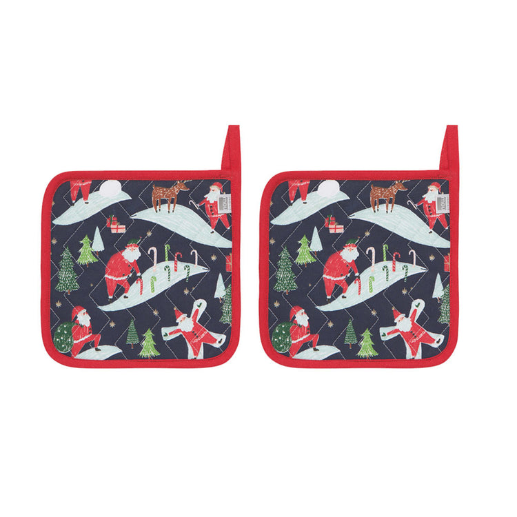 Must Be Santa Potholder