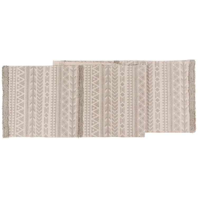 Shadow Symmetry Table Runner 72 inches