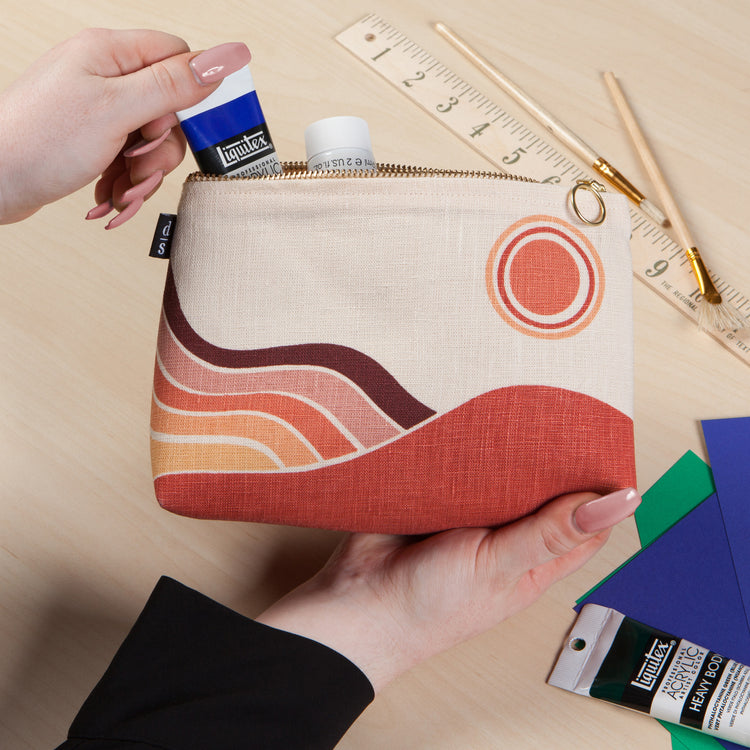 Solstice Small Cosmetic Bag