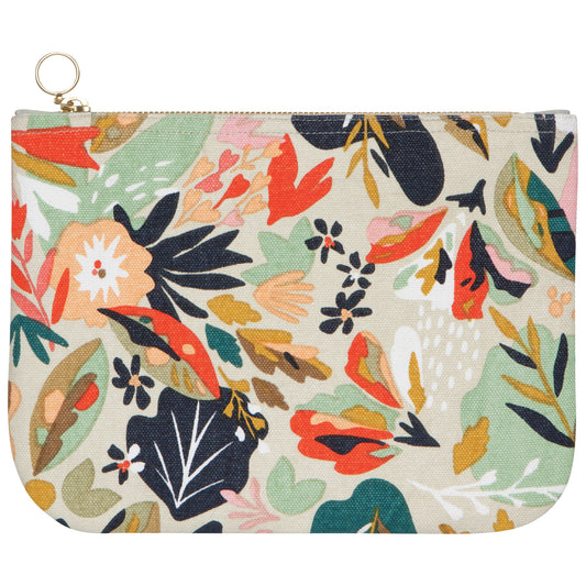 Superbloom Large Zipper Pouch