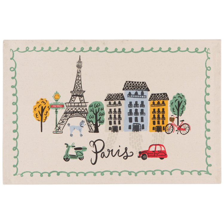 Meet Me In Paris Printed Placemat