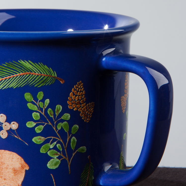 Winter Moose Heritage Mug
