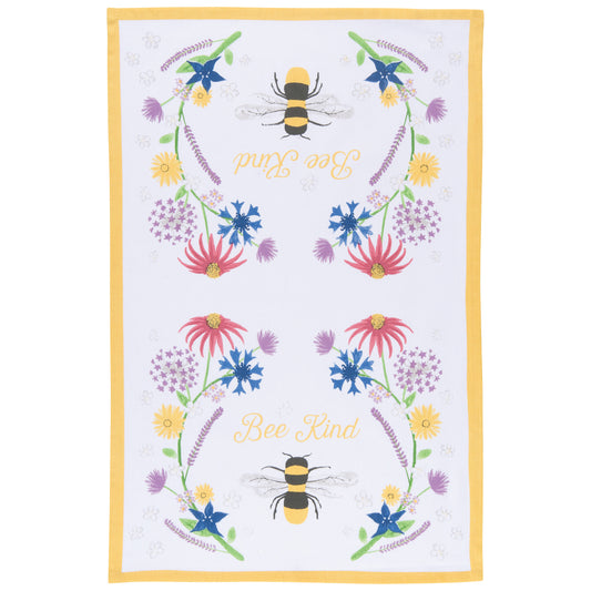 Bee Kind Cotton Dishtowel