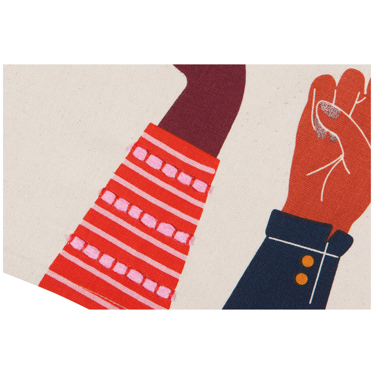 Human Kind Decorative Dishtowel