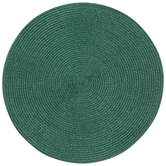 Disko Spruce Green Round Placemat