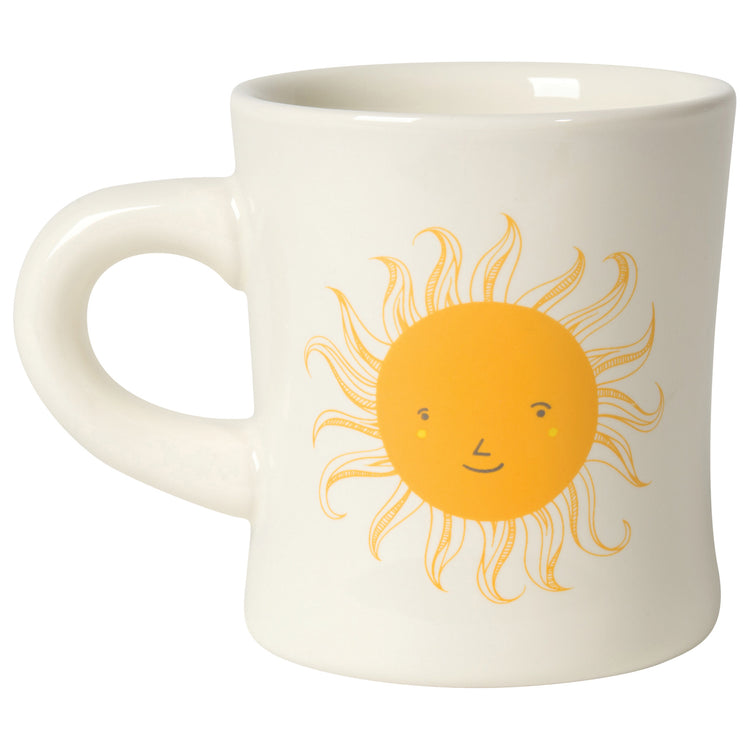 Good Morning Sunshine Diner Mug 12 oz