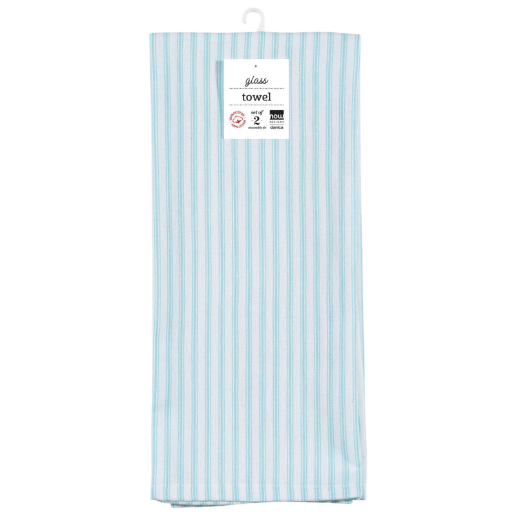 Glass Bali Blue Dishtowels Set of 2