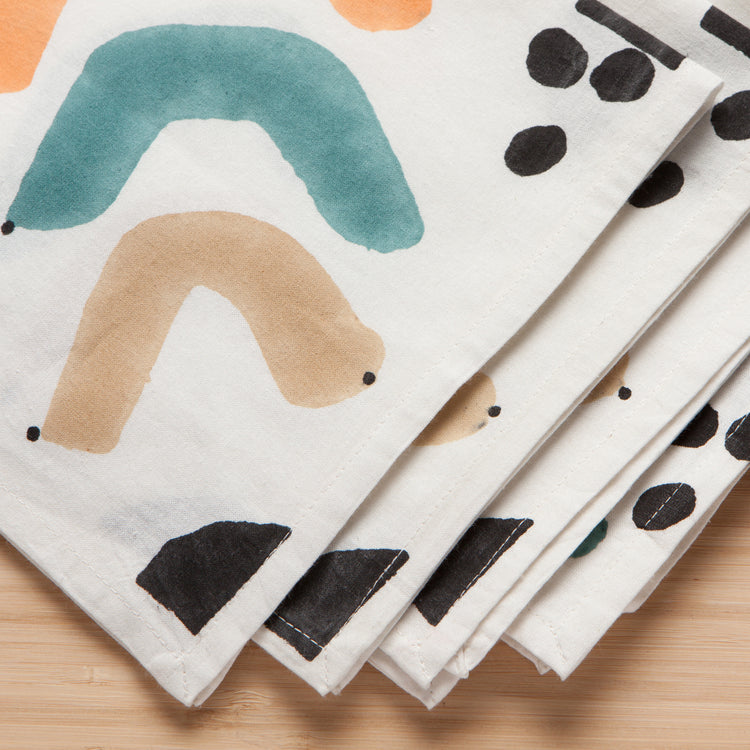 Echo Block Print Napkins Set of 4
