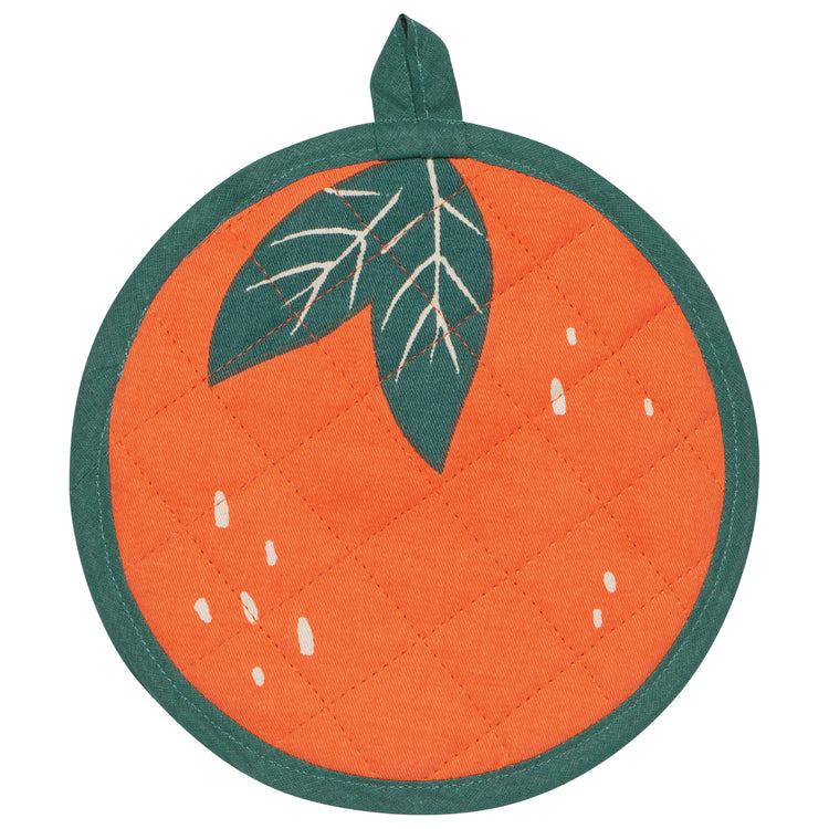 Paradise Oranges Shaped Potholder