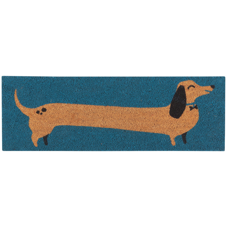 Hot Diggity Dog Half Size Demi Doormat