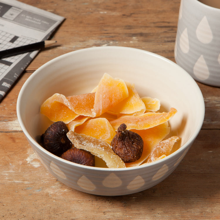 Gray Imprint Bowl