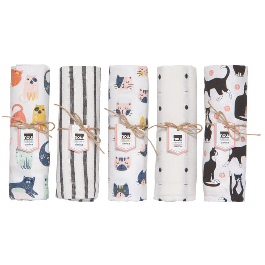 Cats Dishtowel Display Refills 20 Pieces