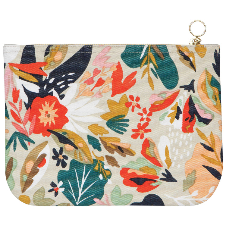 Superbloom Large Zipper Pouch