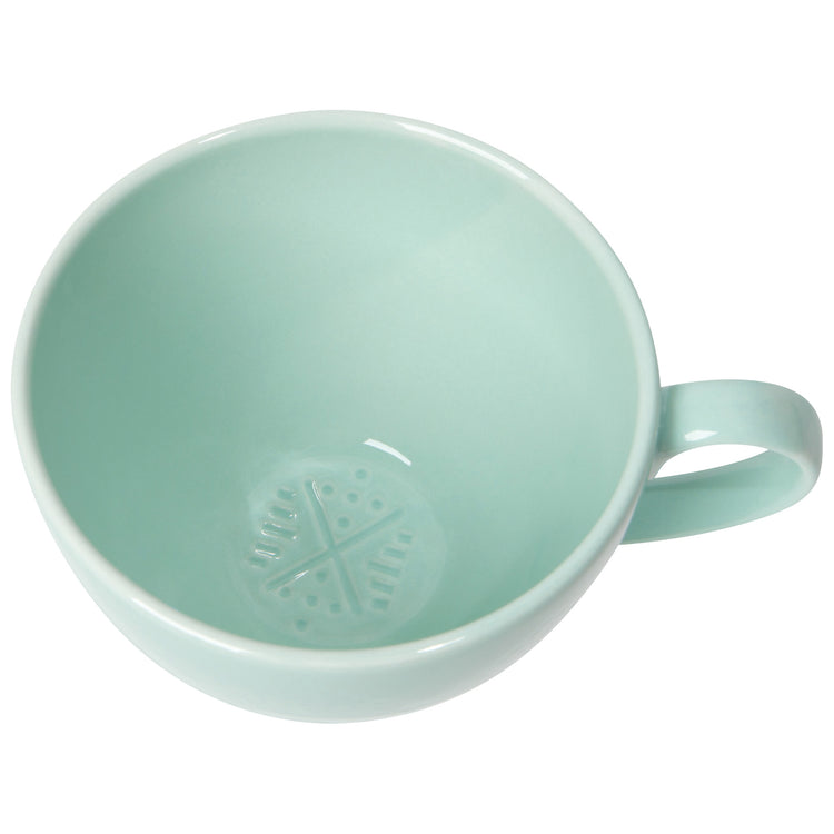 Mint Adorn Mug 16 oz