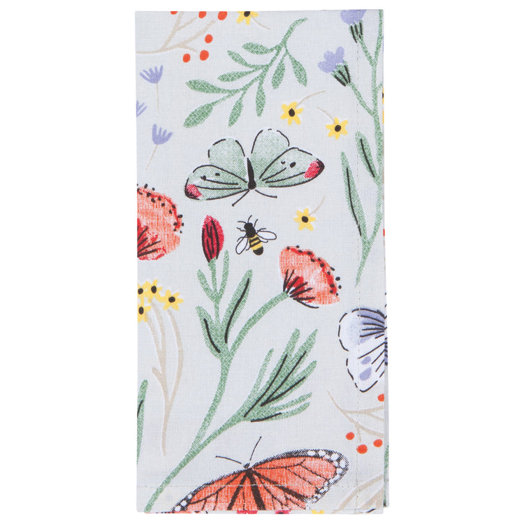 Morning Meadow Printed Napkins Set of 4