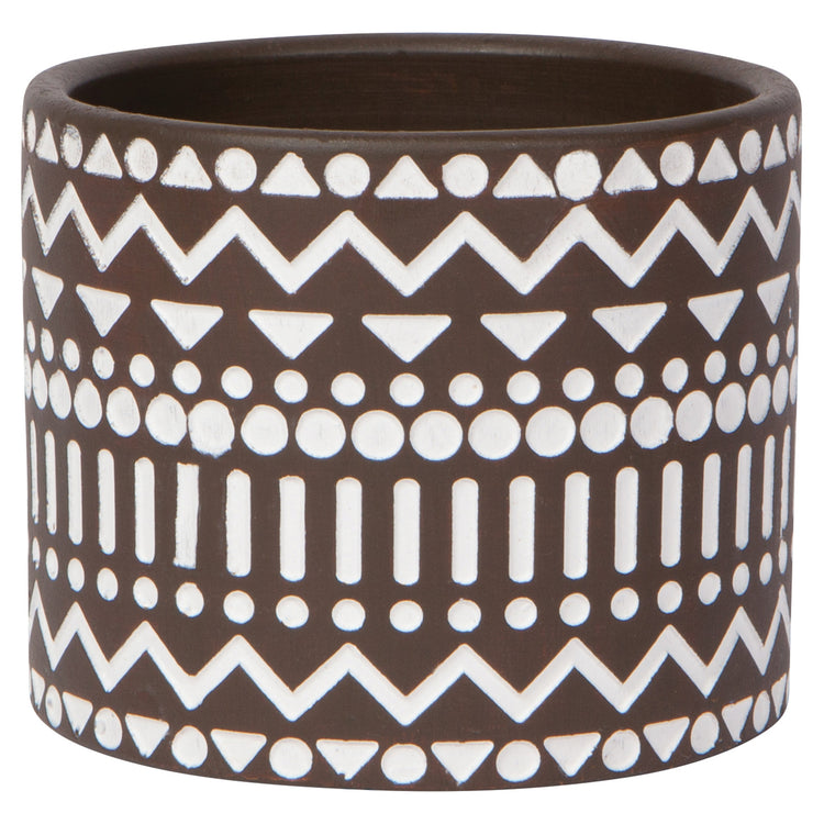 Brown Spark Spark Plant Pot Medium 4.25 inch