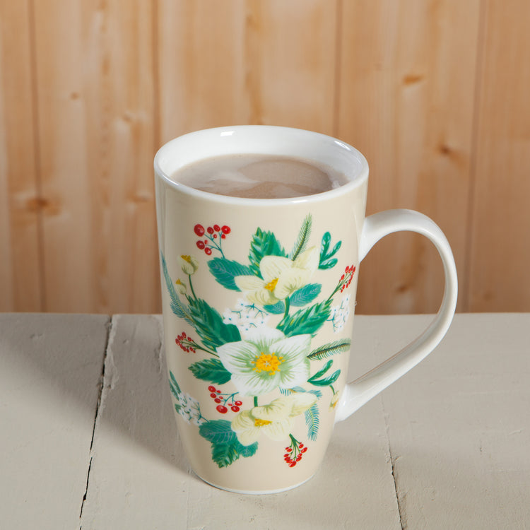 Winterblossom Porcelain Mug