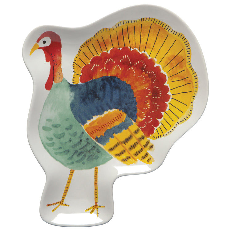 Harvest Turkey Shaped Dish