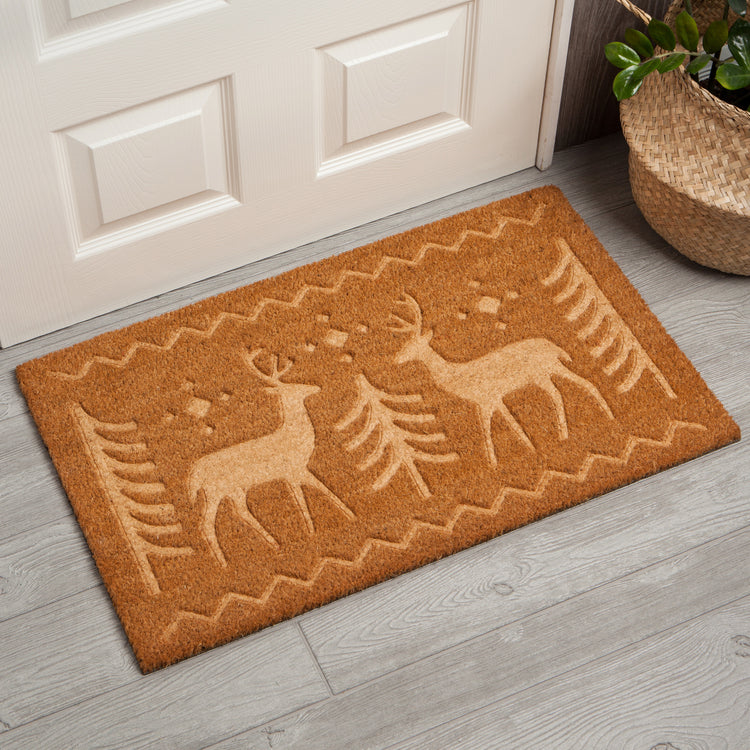 Nordic Night Coir Fibre Doormat