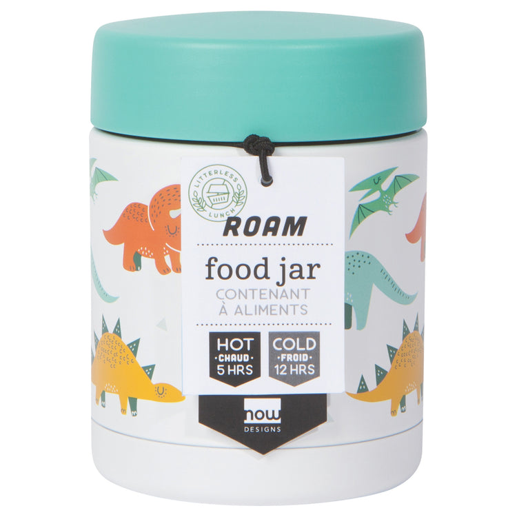 Dandy Dinos Roam Food Jar Small 12 oz