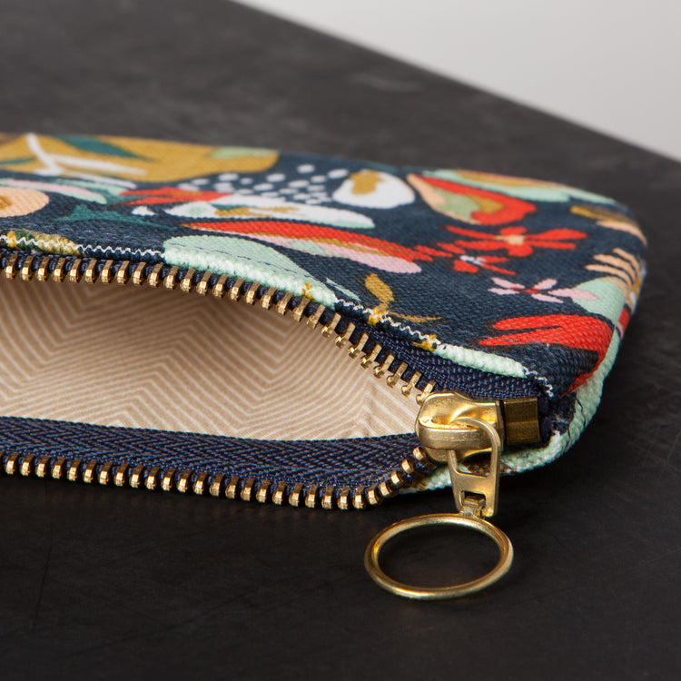 Superbloom Small Zipper Pouch