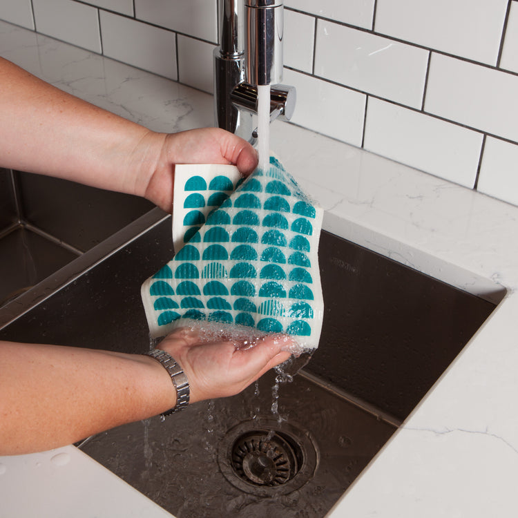 Peacock Swedish Sponge Cloth