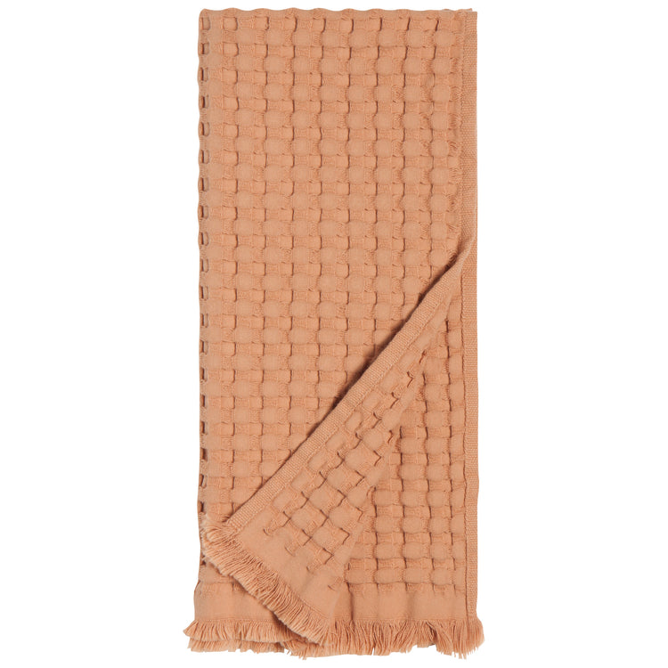 Tawny Organic Cotton Waffle Hand Towel