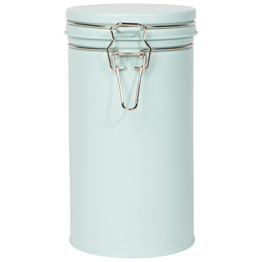 Matte Steele Robins Egg Blue Caniste Large