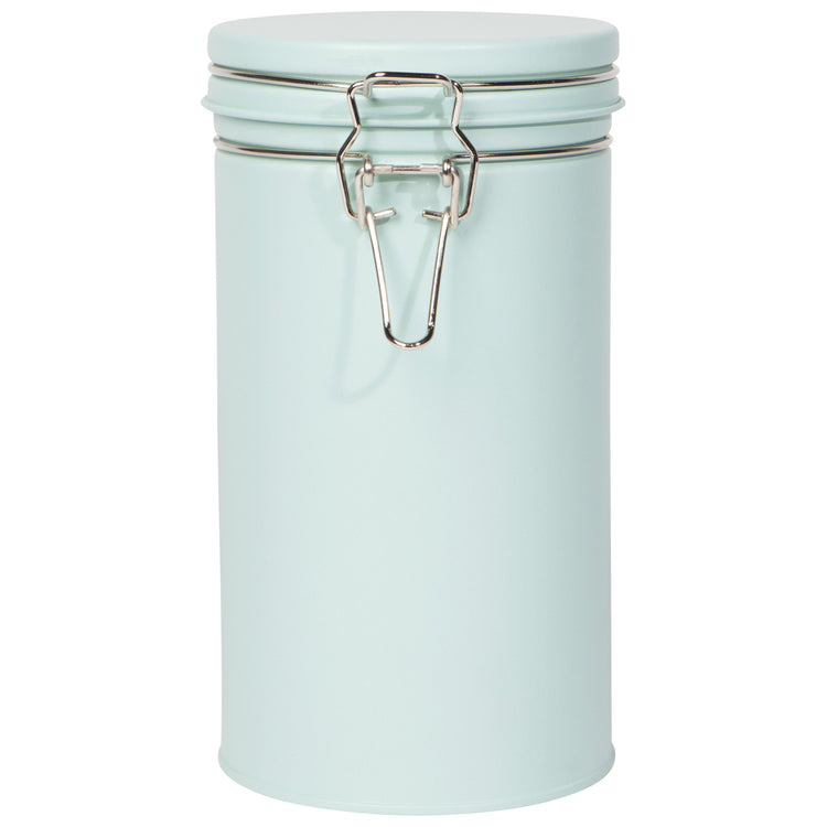 Matte Steele Robins Egg Blue Caniste Large