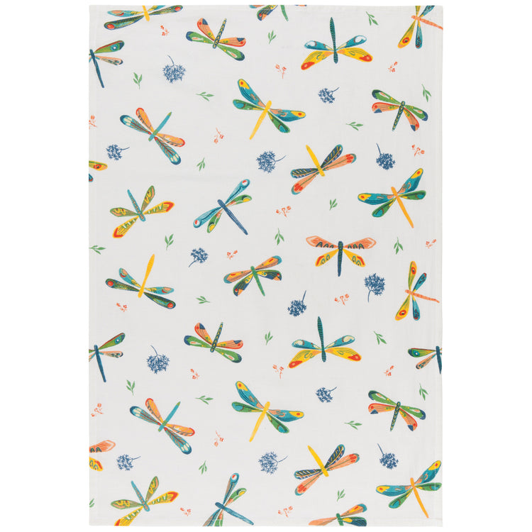 Dragonfly Baker's Floursack Dishtowels Set of 3