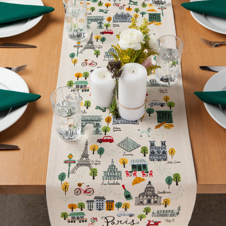 Meet Me In Paris Table Runner