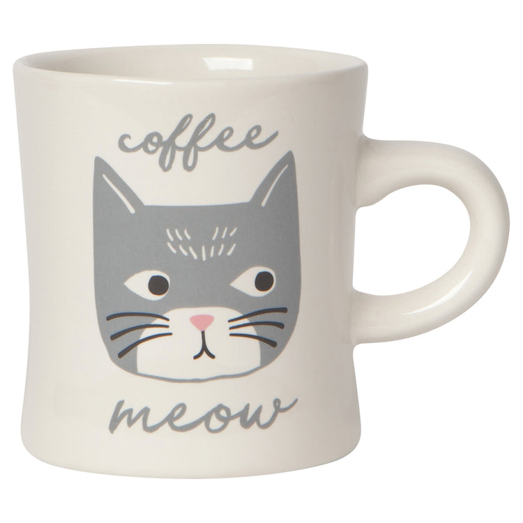 Cats Meow Diner Mug 12 oz