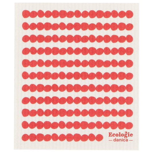 Red Swedish Sponge Dishcloth