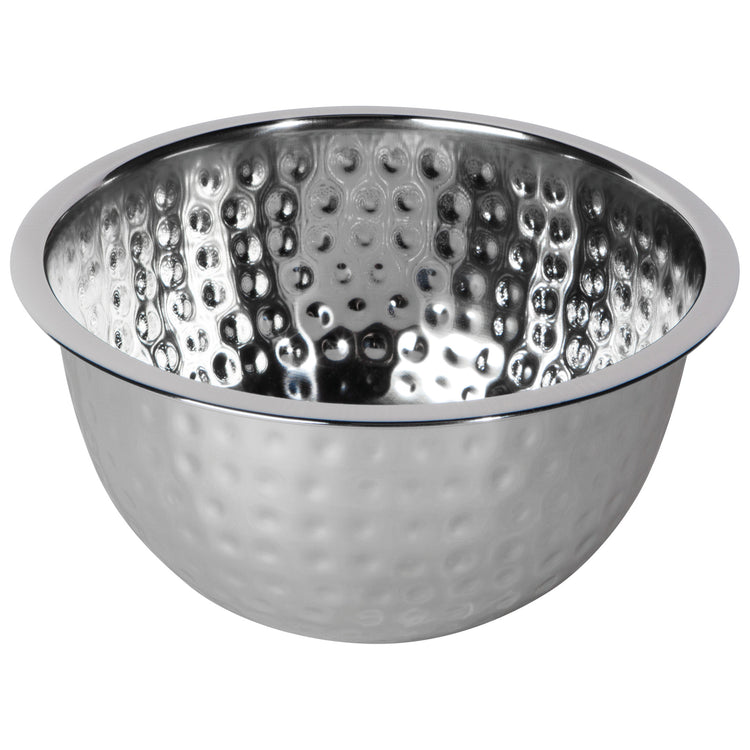 Hammer Dots Steel Mixing Bowl Small
