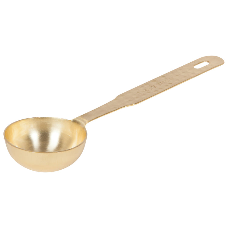 Gold Hammered Measuring Spoons Set of 4