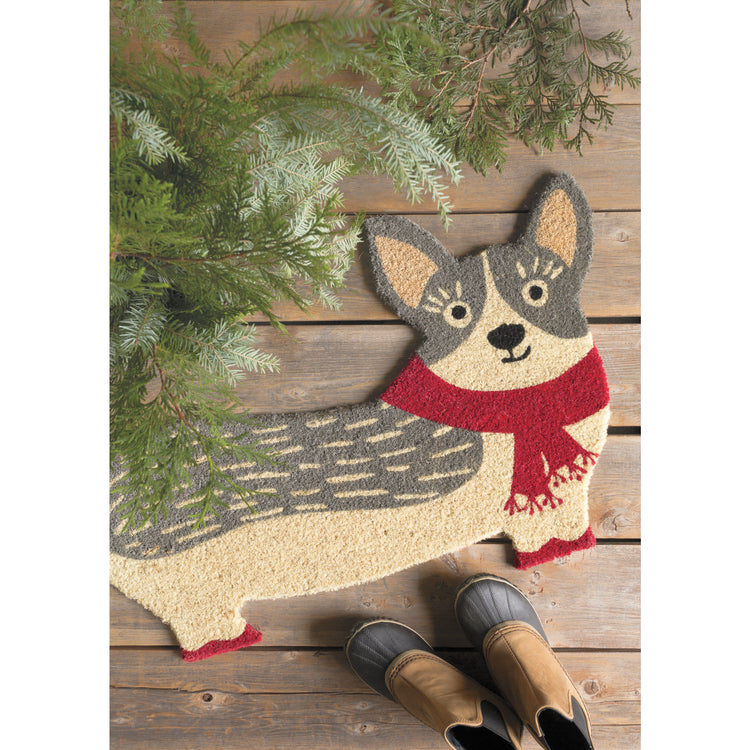 Corgi Coir Fibre Doormat
