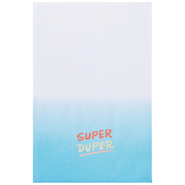 Super Duper Printed Cotton Dishtowel