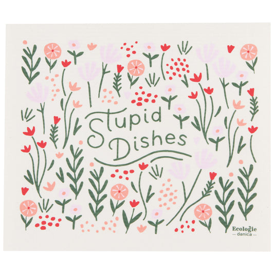 Stupid Dishes XL Swedish Sponge Cloth