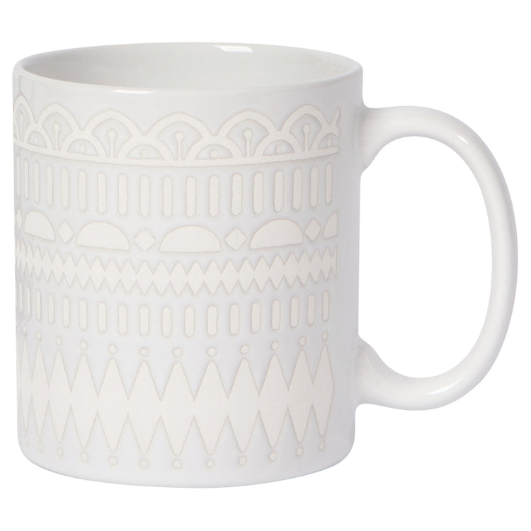 White Gala Mug 14 oz
