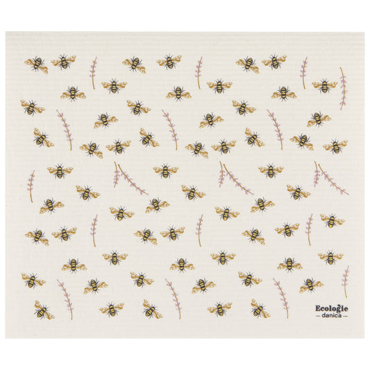 Bees XL Swedish Sponge Cloth