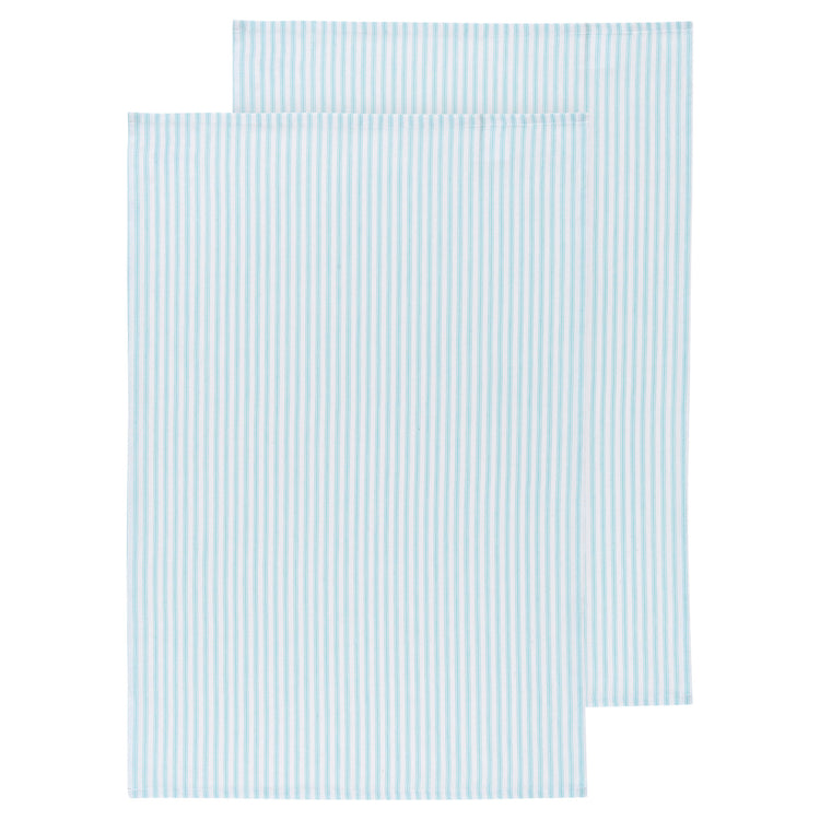 Glass Bali Blue Dishtowels Set of 2