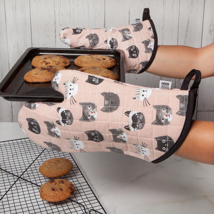 Cats Meow Oven Mitt