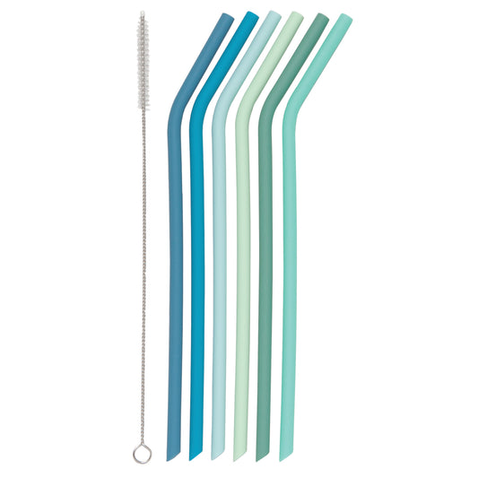 Marina Silicon Straws Set of