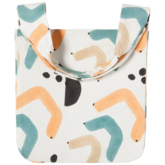 Echo Block Print To and Fro Tote Bag