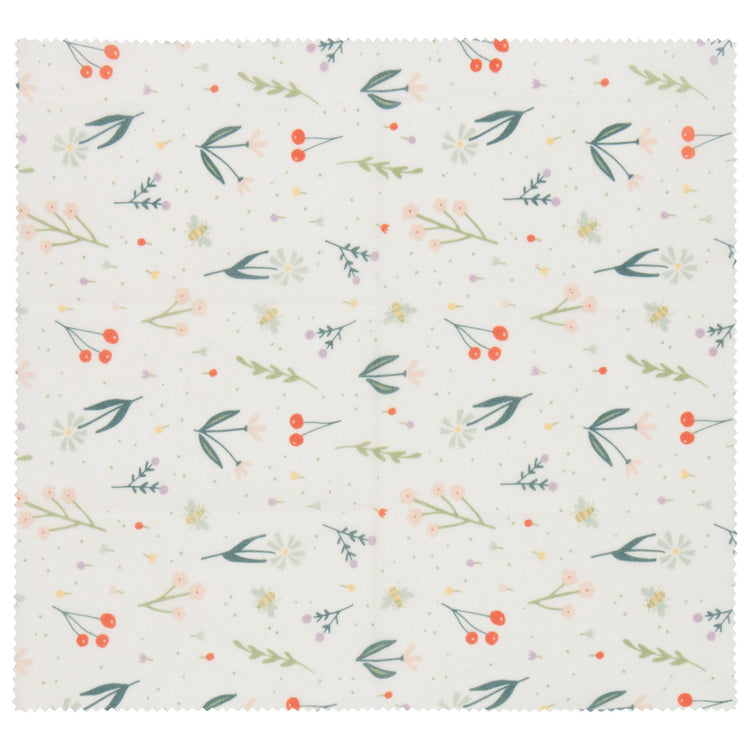 Petite Fleur Beeswax Food Wrap Set of 3