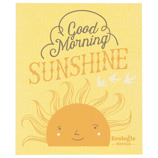 Good Morning Sun Swedish Dishcloth