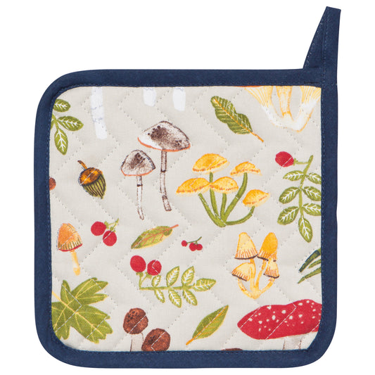 Field Mushrooms Potholder